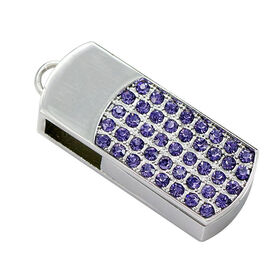 Jewelry 64GB 128GB Pen USB Flash Drive 32GB Crystal Memory USB Stick 4GB 8GB 16GB Necklace Pendrive Waterproof Thumb Drive