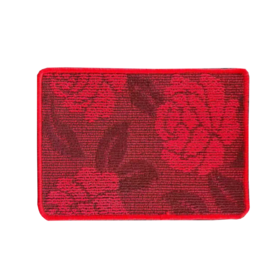Rose Pattern TPR Back PP Rug 450GSM 2 Available Colors