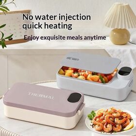 304 Stainless Steel Water-Free Electric Heating Lunch Box