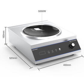 5000W High-power Concave Commercial Electric Induction Cooker