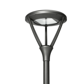 Solar LED Garden Light/ 30W 3300lm IP65 / Luna Series Solar LED Garden Light / Seamless Integrated Build /All-Climate Perform