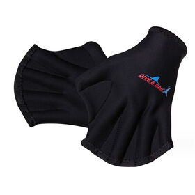 Hot Selling Custom Neoprene Waterproof Sport Webbed Swimming Gloves: Customizable and Performance-Enhancing Swim Gear