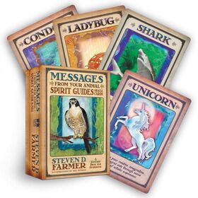 Messages From Your Animal Spirit Guides Oracle Cards Deck Hay House And Illustrated Guidebook Wholesale B2B Sales Product New