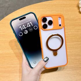2026 year Factory Classic design TPU+PC 2 in 1 Phone case with magnetic stand gift