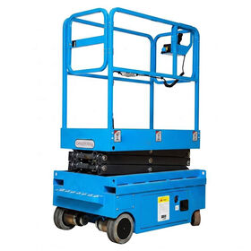 Portable Electric Steering Scissor Lift Table 5M Mini Scissor Lift Platform