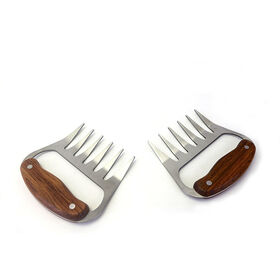 Stainless Steel BBQ Meat Claws for Pork Turkey Chicken Carving