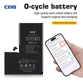 GXHS Factory OEM Diagnostic cell Premium Aftermarket battery for iPhone 15 Pro Max battery for Repair Shops Wholesalers & Brands
