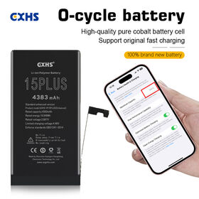 GXHS Factory OEM Diagnostic cell Premium Aftermarket battery for iPhone 15 Plus battery for Repair Shops Wholesalers & Brands
