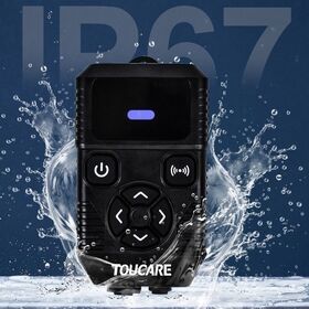 TOUCARE T6S Bluetooth Intercom Seamless Chat for 6 Riders, Bluetooth 5.4, 2KM Range, Rainproof for Group Rides