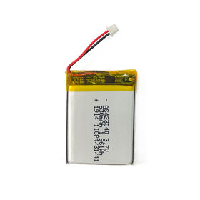 Lithium Polymer Battery 552540 3.7V 540mAh with UL1642/IEC/Un38.3/CE Approvals