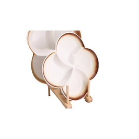 8 Inch PC Four Compartment Divided Plate