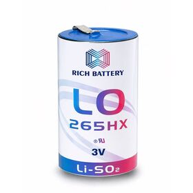 High Quality LO34615 Li-SO2 34615 3.6V 7500mAh Lithium Battery for Vesatile Usage
