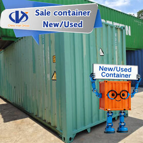 ISO Standard 40ft High Cube Brand New Steel Shipping Containers Double Doors Factory Wholesale 20ft Reffer Container
