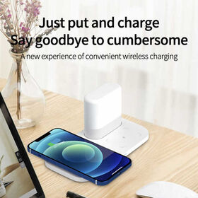Universal Charging Touch Switch Fast Charging For Phone Earbuds Magnetic Wireless Charging