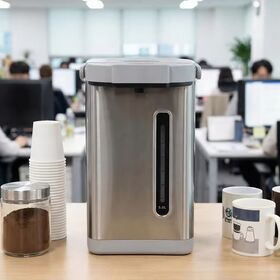 New 6.0L 304 Stainless Steel Electric Thermos Bottle with Temperature Control for Hot Air Pot Kettle Household & Hotel Use Tea