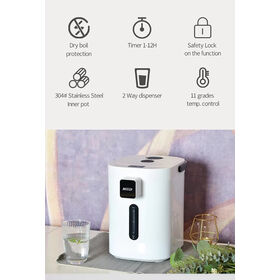New Arrival Large Capacity Automatic Kettle Countertop Water Dispenser Hot Water Stainless Thermos Tea 6L Thermo Pot Electric