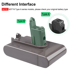 Upgraded 6000mAh 22.2V Li-ion Replacement Battery for Dyson DC44 Animal - Replaces 965557-03 with Overcharge Protection