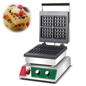 Single-head Non-stick Square Waffle Maker for Home Hotel