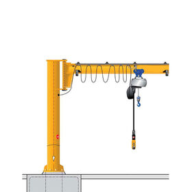 Long-Lasting Performance 3 Ton Industrial Grade Floor Mounted Jib Crane