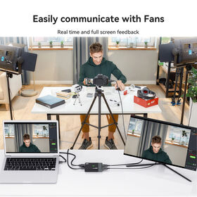 4K HDMI Video Capture Box wholesale with factory price support 1080p120, 2160p60 and 1440p video recording ezcap421