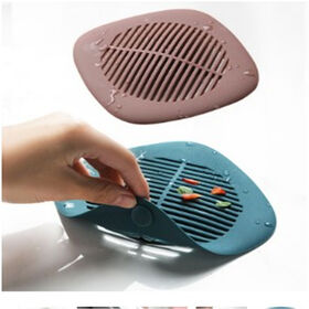 Bathroom Sink Anti-Clogging Sewer Filter Silicone Sealant Floor Drain for Clean Drains