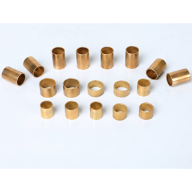 Oil Impregnated Powder Metallurgy Bronze Bushing Sintered Self Lubricating Bearing For Machinery Auto Industrial Equipment
