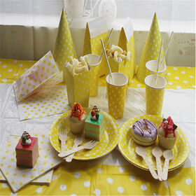 Disposable Tableware For Birthday Bash Party Events