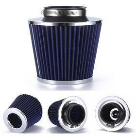Universal Clamp On High Flow Cold Air Intake Kit Aftermarket Performance Filter For Automobile Modification Spare Parts