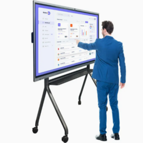 Interaktives Whiteboard Interaktives Whiteboard für die institutionelle Beschaffung 4K UHD Wand montiert