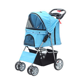 Pet Stroller for Small Animals: Hot-Selling Travel and Outdoor Trolley