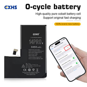 GXHS OEM Pure Cobalt cell Premium Aftermarket High Capacity for iPhone 14 Pro battery for Repair Wholesalers & Brands