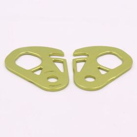 Lampshade buckle Sheet Metal Stamping inAnoized Green Color