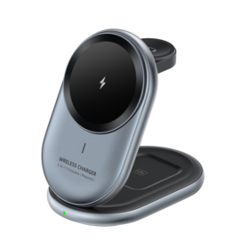 OEM 3 in 1 Wireless Charging Stand DW08A Custom Brand Wireless Charger