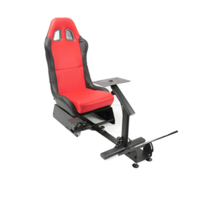 Wholesale PLAYGAME MOFE model adjustable artificial leather racing car seats and racing driving game simulator