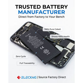 Best Quality Eparts Battery Factory for Apple iPhone All Models 100% Battery Health 0 Cycle Wholesale Price