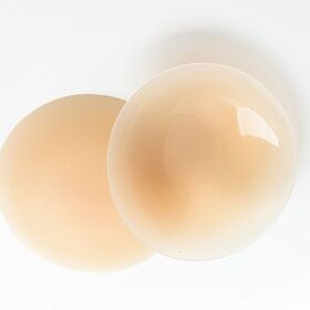 Nicht klebende Nippel abdeckungen Wieder verwendbar ohne Kleber Selbst klebende Brust-Silikon-Pads für Frauen Unsichtbare Sexy Pasties Großhandel