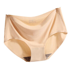 Ladies plain color seamless underwear