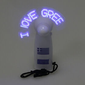 new arrival portable led electric cooling fan