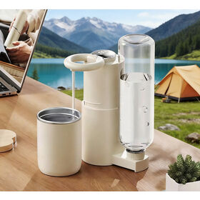 Business Variable Temperature Desktop Water Travel Folding Bottled Portable Water Dispenser Instant Mini Electric Kettle Bottle
