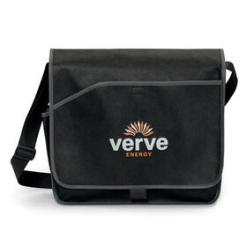 Non-Woven Messenger Bag Customized Printings Welcome