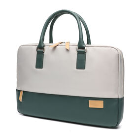 Fashion Design High Quality Waterproof Microfiber Fabrics Business Laptop Briefcase Portable Messenger Bag