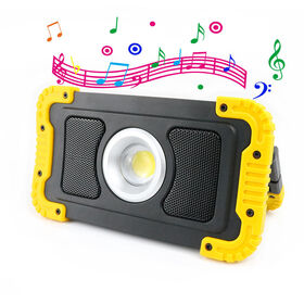 COB LED Multifunctional Rechargeable Professional Outdoor Athletic Sport Lighting Speakers