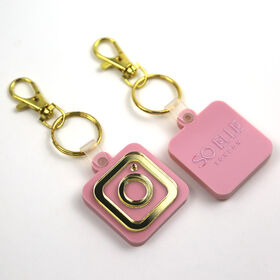 Customizable Printed Acrylic Intelligent Identification Programmable Decorative Personal Keychains
