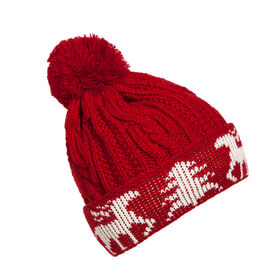 Trendy Knitted Christmas Woolen Hats for Autumn and Winter