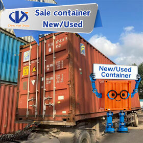 Available Stock New / Used 20GP 40HQ Shipping Containers Perfect for Economical Outdoor Storage and Industrial Warehouse Retrofit