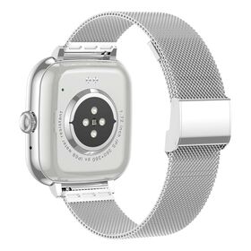 LW121 1.72 Inch TFT Smart Watch IP68 Waterproof Bluetooth Calling 300mAh Battery Milanese Strap