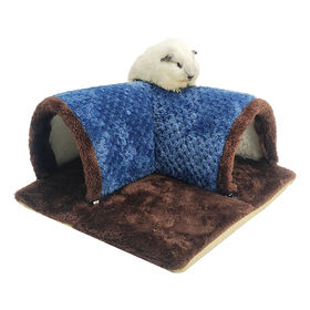 Warm hamster house bed rabbit bed small animal habitat pet bed tunnel removable pet house pet supply for small animal pet supply
