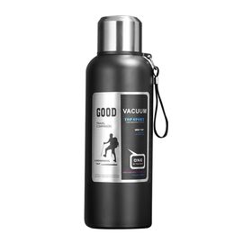 All-Stainless Steel 316 Sports Water Bottle - Large Capacity, Portable, Outdoor-Ready, with Tea-Water Separation and Thermal Insul
