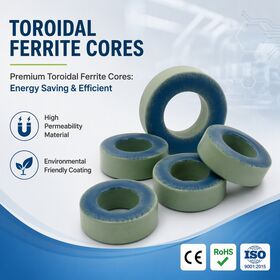 High Permeability Toroidal Ferrite Cores with Environmental Coating for Power Inductor & Transformer Applications