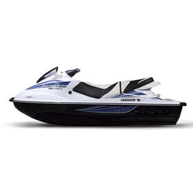 2 Seats 2200w 4 Cylinder Fiberglass Motor Speedboat